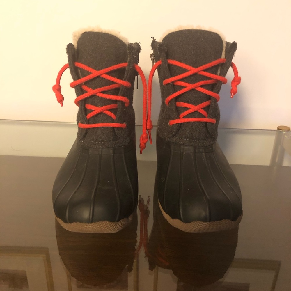 SPERRY Waterproof Duckboots Black/Grey